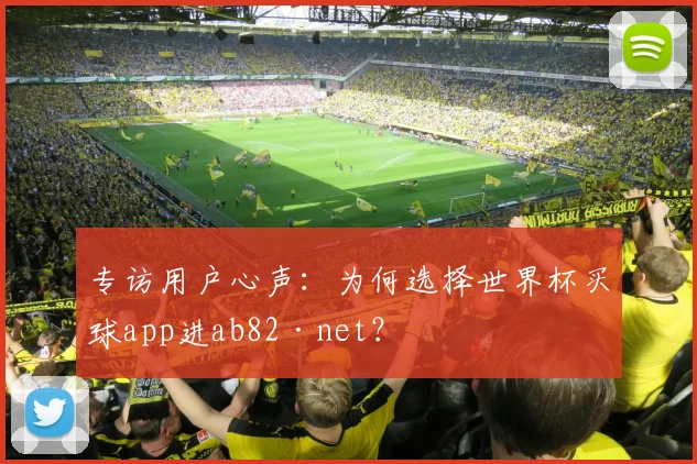 专访用户心声：为何选择世界杯买球app进ab82·net？